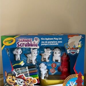 Crayola Scribble Scrubbie Paw Patrol Play Set - Blue, White, Red, Yellow, Black